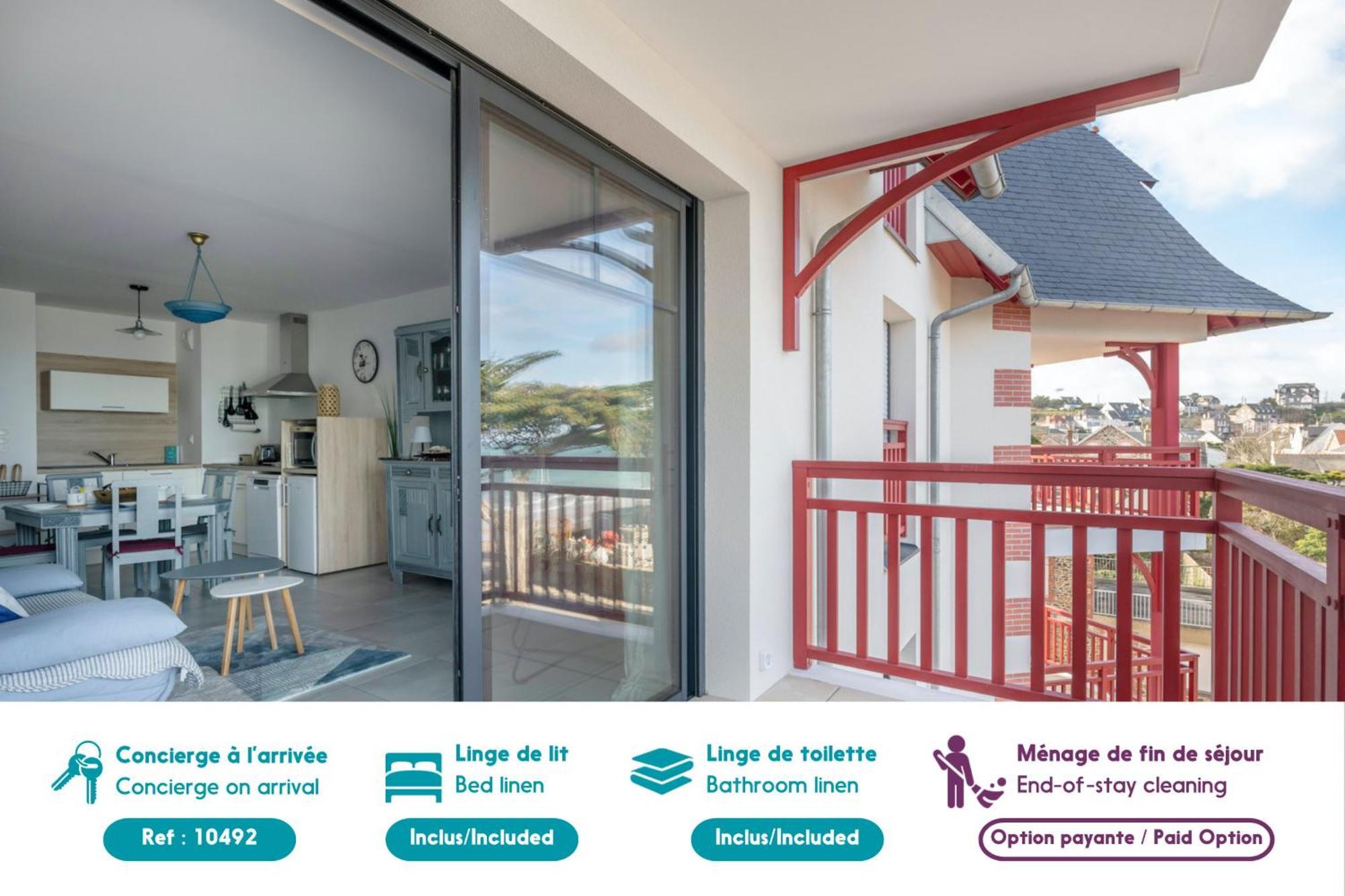 Esprit villa balneaire sur la cote bretonne pour trois personnes Pleneuf-Val-Andre Extérieur photo